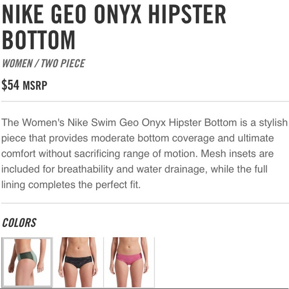 Nike Geo Hipster Swim bottom - Picture 14 of 14